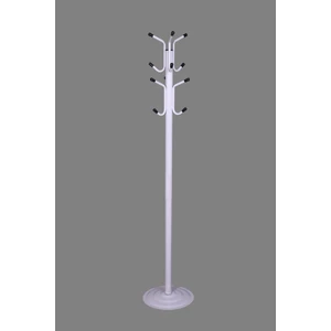 Met Metal Ayaklı Elbise Askısı Portmanto Beyaz