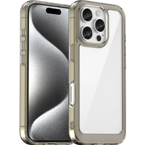 Apple iPhone 16 Pro Shield Serisi Darbeye Dayanıklı Yarı Esnek Plastik Tpu Kılıf - AL8100