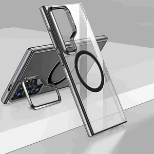 Samsung Galaxy S25 Ultra Uyumlu Standlı Magsafe Kapak