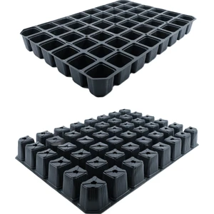 Polatoğlu Tarım 3 Adet, 48 Göz Kare Fide Viyolü, Fidelik Viyol, Tohum Viyolü, Tohum Fide Yetiştirme Viyolü