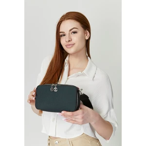 Kadın Üç Bölmeli Ayarlanabilir Çarpraz Kolon Askılı Omuz Çantası