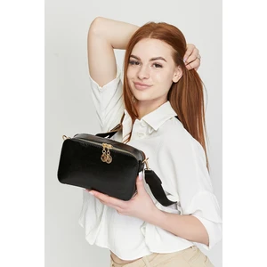 Kadın Üç Bölmeli Ayarlanabilir Çarpraz Kolon Askılı Omuz Çantası