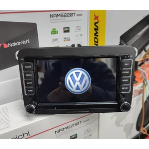 Volkswagen Passat-Jetta-Golf-Polo Caddy Uyumlu 7 Inç Multimedya 4gb Ram 64GB Hafıza 8 Çekirdek Işlemci