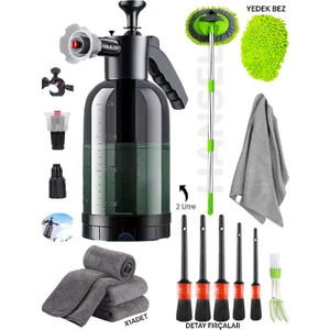 10’lu Efsane Set Araba Yıkama Bakım Seti Full Fırsat Oto Bakım Temizlik Seti. New