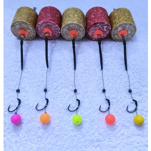 Litto Collection 5 Adet Küspe'li Karışık RENKLI 14 mm Pop Up'lı Sazan Rig Takımları