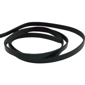 Angel Çanta Aksesuar Siyah Renk Gerçek Deri 8 mm Şerit Deri Ip