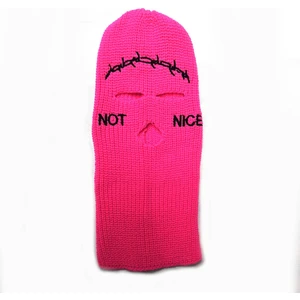 Dükkan Design Pembe Not Nice Kar Maskesi