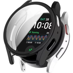 Samsung Galaxy Watch 7 - 40MM Uyumlu Tam Koruma Kasa ve Ekran Koruyucu Silikon Kılıf