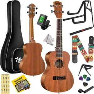 TN-26MC-ST Set Maun Tenör Ukulele (Softcase Stand Tuner Capo Metod Nota Sticker Askı Pena)