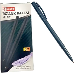 Roller Kalem Siyah MR-105 - 3 Adet