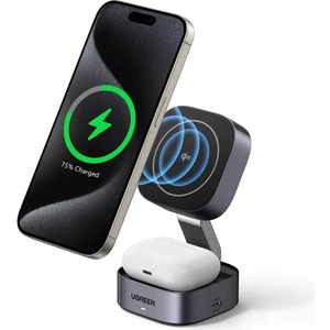 2-In-1 Magsafe Kablosuz Hızlı Şarj Standı - 35316