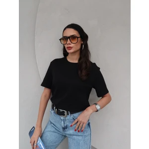 Esra Helvacı Bisiklet Yaka T-Shirt