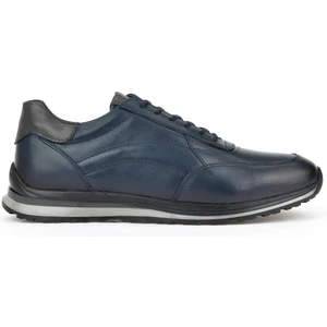 Erkek  Deri Sneaker 1511002Z415 Lacivert