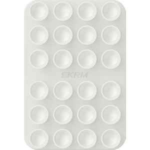 Stax Magnetik Vakumlu Düz Zemin Telefon Tutucu Beyaz