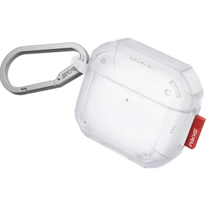 Airpods 4 Kılıf Airbagli 360 Derece Tam Koruma Mecha Ce Askı Aparatlı Kılıf Beyaz