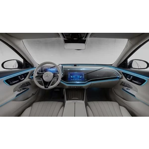 Mercedes E180 E220 E450 2024 2025 Büyük Bilgi Ekranı ve Gösterge Uyumlu Set 9H Nano Ekran Koruyucu