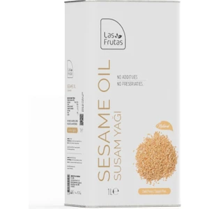 Las Frutas Susam Yağı 1 Lt – Soğuk Sıkım, Çok Amaçlı, Saf & Doğal