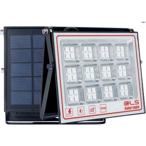 200 Solar 5 Modlu Güneş Enerjili LED Projektör  Mavi Yeşil Kırmızı ve Rgb Renk Aydınlatma