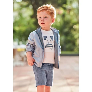 Erkek Bebek Şort Takım Mavi