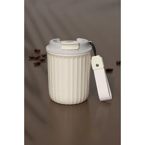 Weather Forecast 316 L Çelik 450 ml Krem Renk El Termos Mug CIN915BY