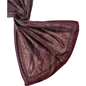 Mim Eşarp ve Şal Enba Etnik Desenli Soft Pamuklu Şal 75x190 Cm
