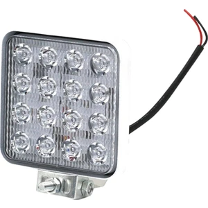 16 LED Kare Projektör Beyaz Kasa