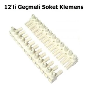 12’li Geçmeli Soket Klemens