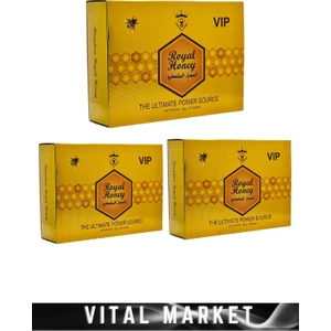 Royal Honey Vip Gold 20 Gramlık x 12 'li 3 Paket