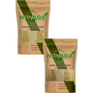 Sarı Halile Seti 50 gr Tane Sarı Halile + 50 gr Toz Sarı Halile / Yeni Öğütülmüş