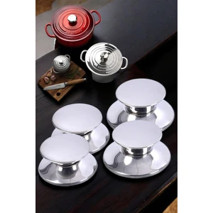 Tencere Tava Tepesi Tencere Tava Kapağı Tutucu 2 Boy 4 Adet 721333