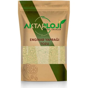 25 gr Öğütülmüş Enginar Yaprağı Yaprağı Tozu