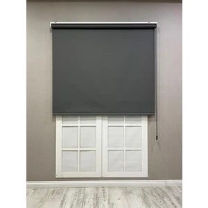 Donatti Güneşlik Düz Stor Perde Ithal Mat Polyester Antrasit Gri