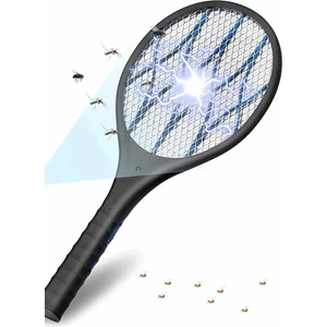 Şarjlı Sinek Raketi Sivrisinek Öldürücü Raket Haşere Öldüren Elektrikli Sineklik Aleti