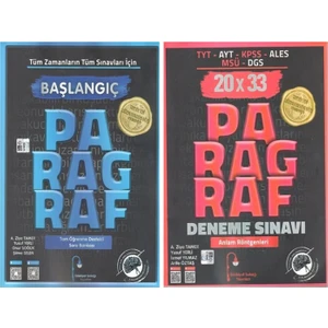 Edebiyat Sokağı Yayınları Paragraf Başlangıç Soru Bankası ve Deneme Seti 2 Kitap