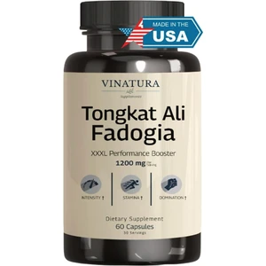 Vİnatura Tongkat Alı & Fadogia Agrestis - 1200MG, L-Citrulline And L-Arginine, 60 Capsul.made In Usa