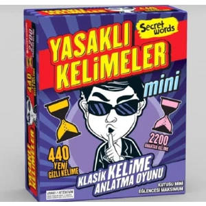 Yasaklı Kelimeler Mini Tahmin Etme Kart Oyunu Zeka Oyunu