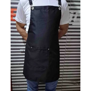 Dery Collection Mutfak Önlüğü Leke Tutmayan Sıvı Itici Kumaş Çapraz Askılı