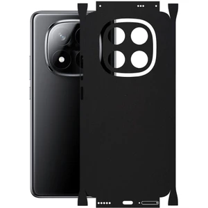 ECR MOBILE Redmi Note 14 Pro Plus ile Uyumlu Mat Siyah Arka Kaplama