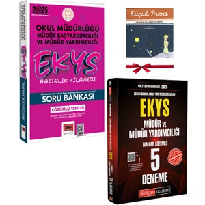 Yargı Yayınevi 2025 Yargı Pegem MEB EKYS Müdür ve Müdür Yardımcılığı Soru Bankası ve Deneme Seti