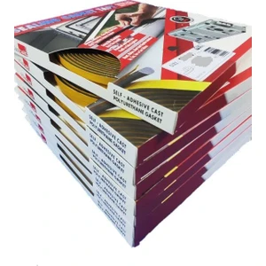 ATLASTEK METAL 3x10.mm / 20.mt Kapı Pencere Soğuk Toz Geçirmez İzolasyon Kendinden Yapışkanlı Isı Yalıtım Fitil Conta Bant