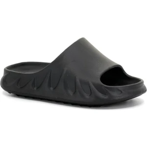 Alevli Baskılı Yumuşak Taban  Slide Bahçe Plaj Havuz Deniz Yazlık Günlük Terlik