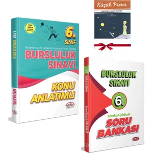 Editör Yayınları 2025 Data 6. Sınıf Bursluluk Sınavı Konu Anlatımlı Soru Bankası Seti