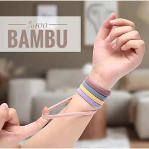 Kadın Bambu Kumaş Xl Boy 10'lu Toka Seti