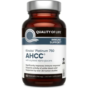 Kinoko Platinum Ahcc, 60 Vegi Capsul.usa Menşei