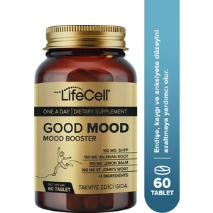 Life Cell Good Mood Booster | Ruh Halinizi Dengeleyin! 5htp ve Valerian İçeren Kompleks Takviye Edici Gıda