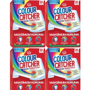 Colour Catcher Renk Koruyucu Mendil 80'li (4 Paket*20)