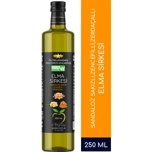Sandaloz Sakızlı, Zencefilli, Zerdeçallı Elma Sirkesi