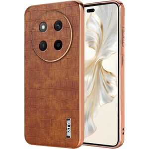 Honor Magic7 Lite 5g Galvanik Timsah Doku Pu + Tpu Telefon Kapağı (Yurt Dışından)