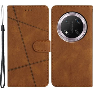 Honor Magic7 Lite 5g Crazy Horse Doku Pu Deri Cüzdan Halkalı Telefon Kılıfı Kapağı (Yurt Dışından)