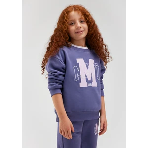 Mavi Logo Baskılı Mor Sweatshirt 7S10050-70661
